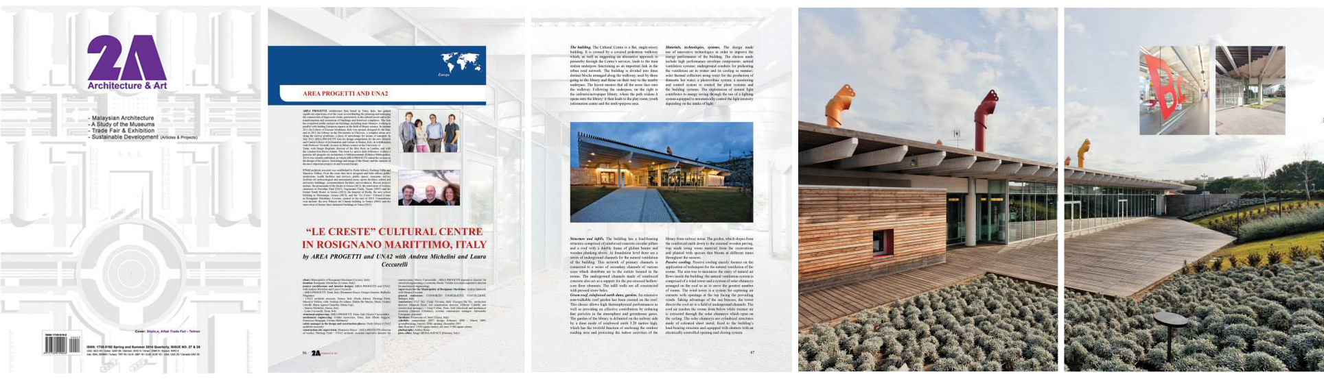 2A (Architecture & Art) Magazine Spring Summer 2014