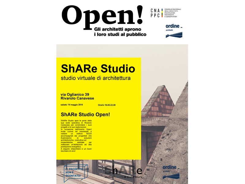 Share studio open studi di architettura aprono al pubblico
