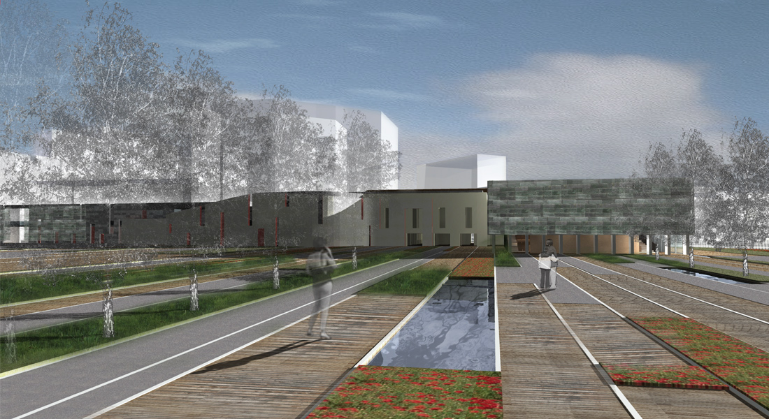share studio architettura concorso cittadella cultura vercelli ospedale sant andrea