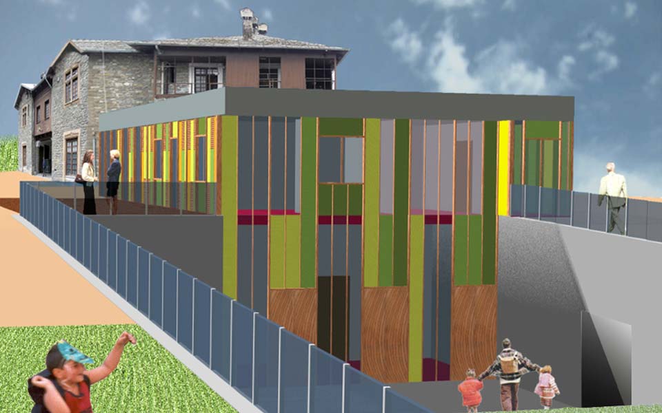 share studio architettura concorso recupero fabbricato viaggiatori sarre val d'aosta