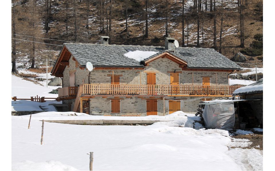 share studio architettura progetto recupero baita gran paradiso ceresole torino