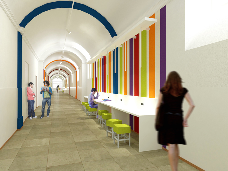 share studio architettura progetto nuovi spazi vittoria international school torino news