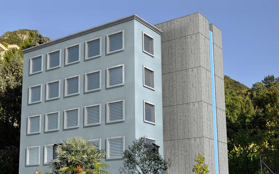 share studio architettura ristrutturazione palazzina uffici lugano